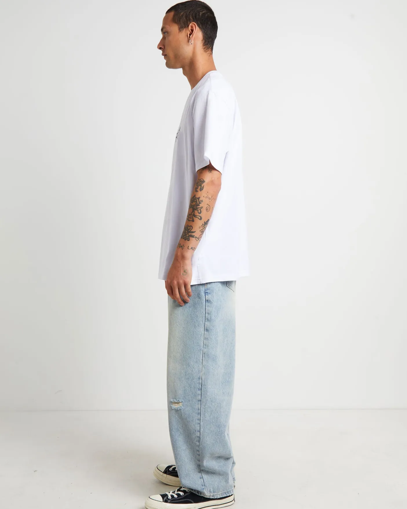Legacy Short Sleeve T-Shirt in White