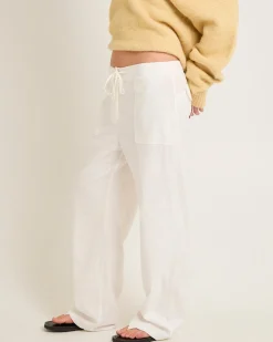 Lenny Linen Patch Pocket Pants