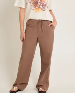 Lenny Linen Patch Pocket Pants