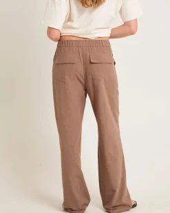 Lenny Linen Patch Pocket Pants