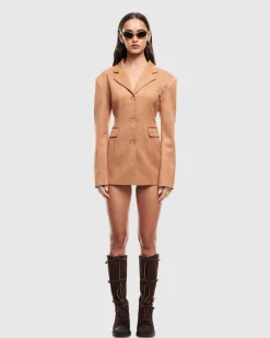 Leo Cinched Blazer Dress