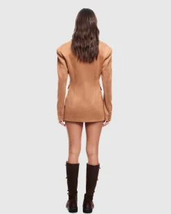 Leo Cinched Blazer Dress