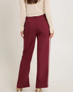 Leon Stripe Detail Suit Pants