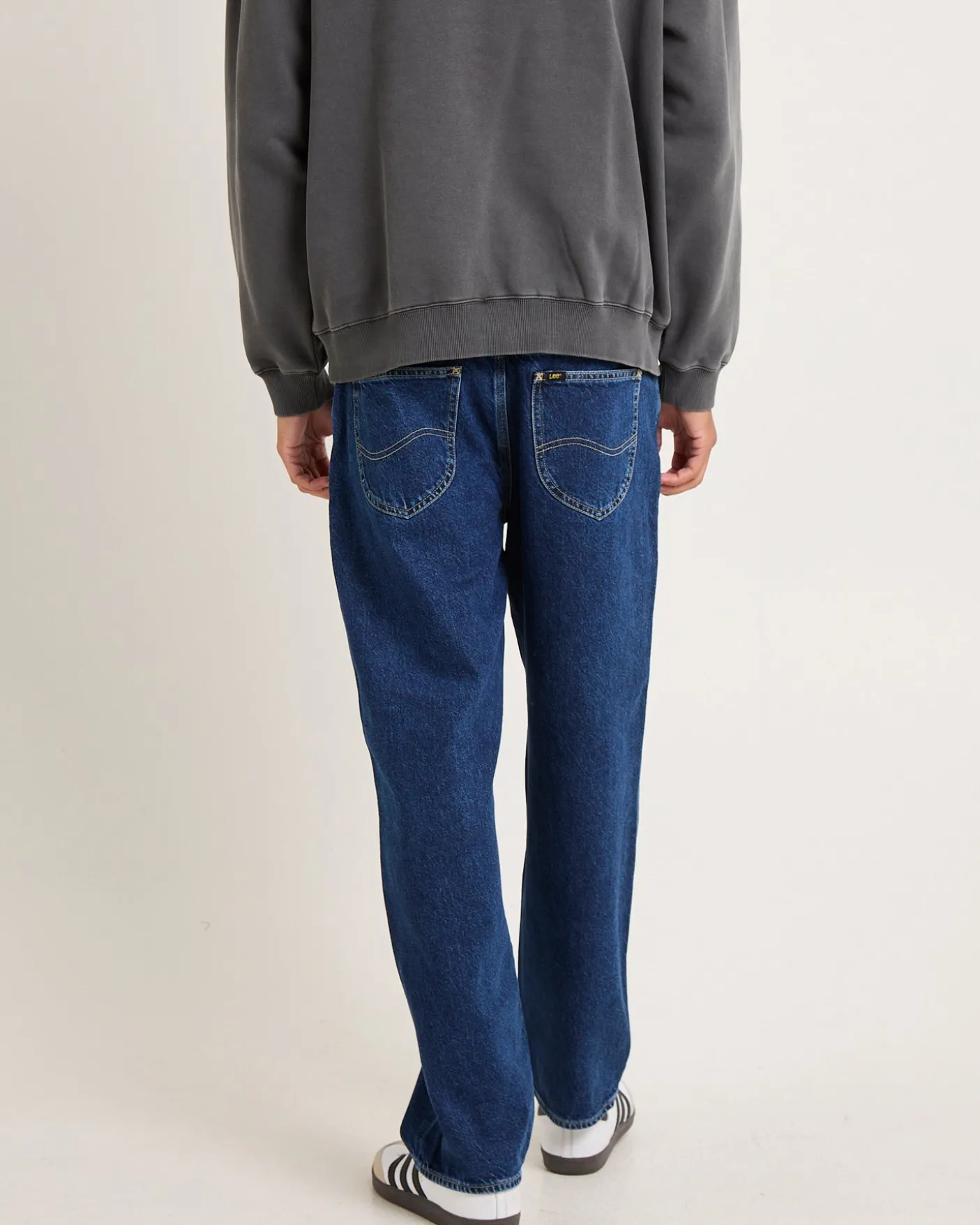 L-Four Baggy Denim Jeans Cash Indigo