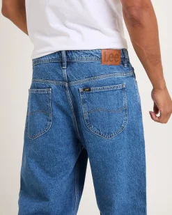 L-Four Baggy Denim Jeans Rooftop Blue