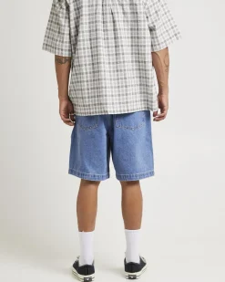 Lil C Denim Baggy Shorts 22"