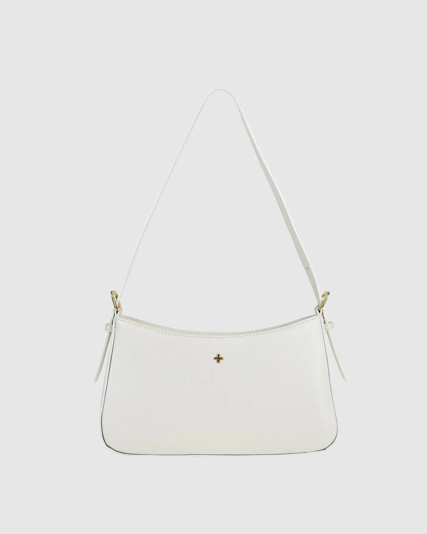 Lilu Bag White Pebble/Gold