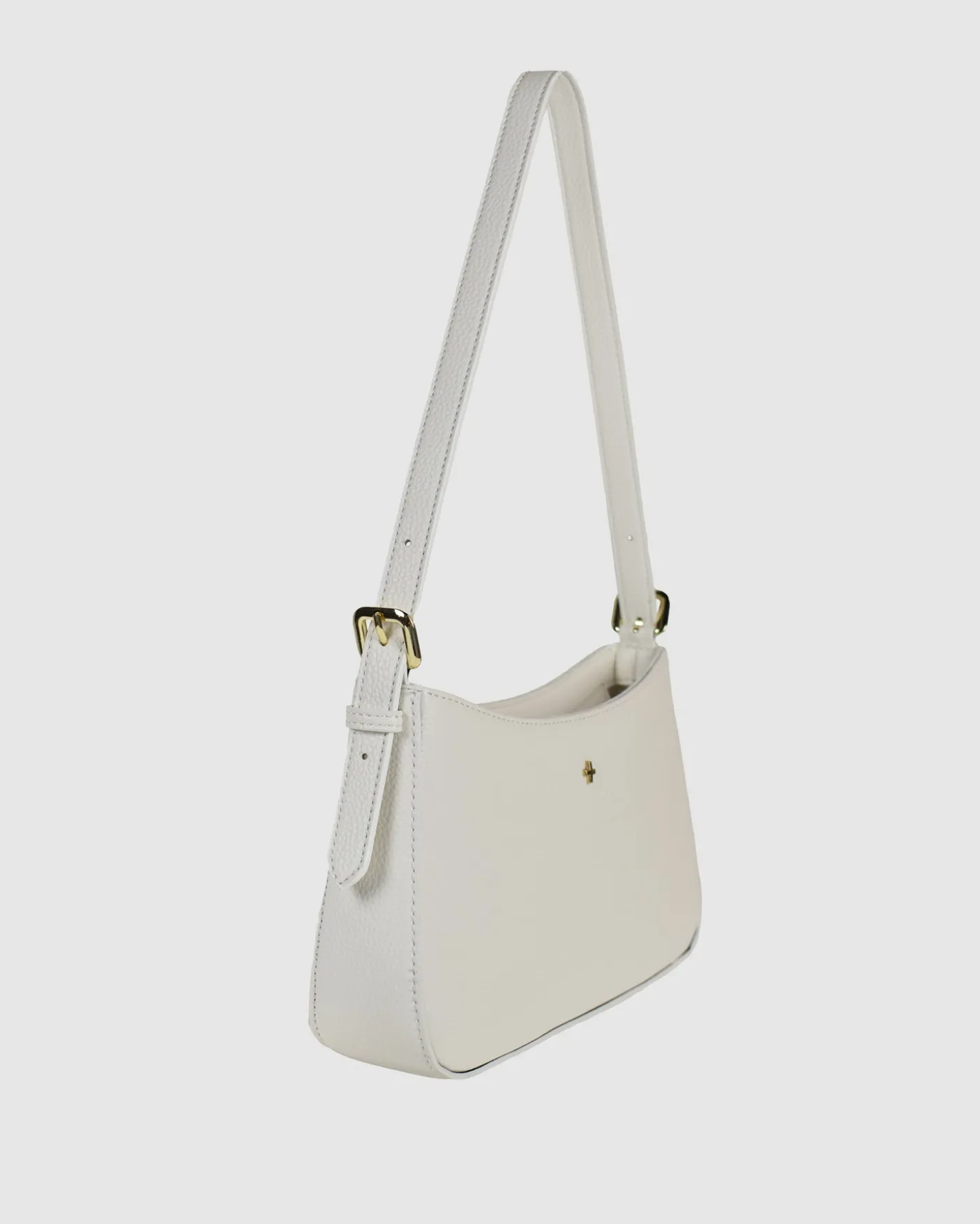Lilu Bag White Pebble/Gold