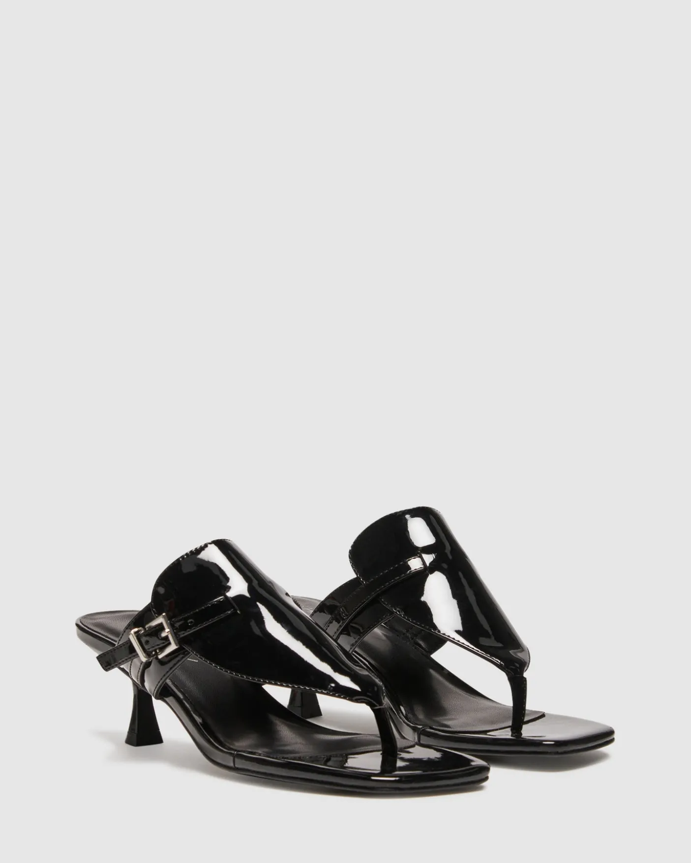 Locked Thong Heels