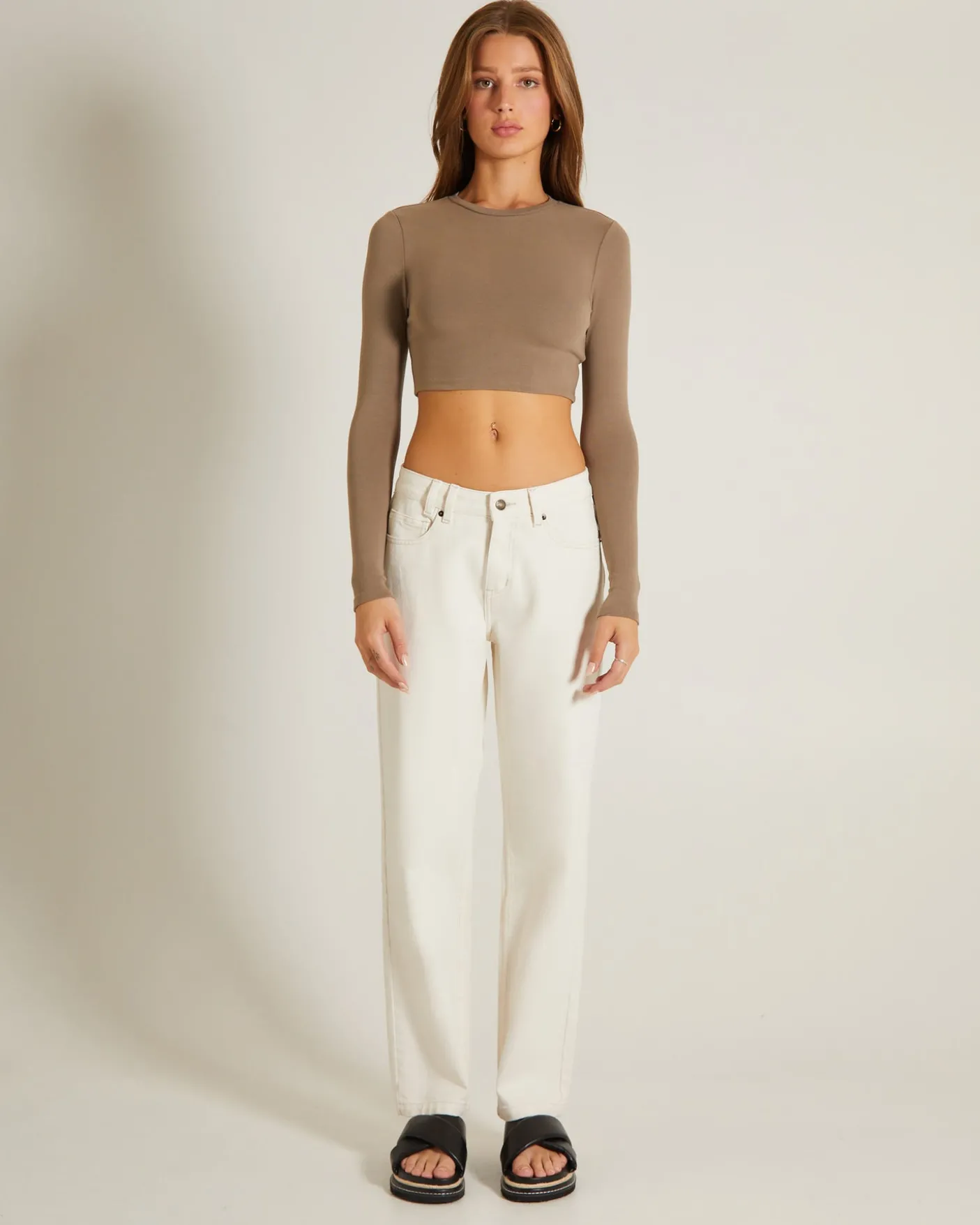 Long Sleeve Crop Top