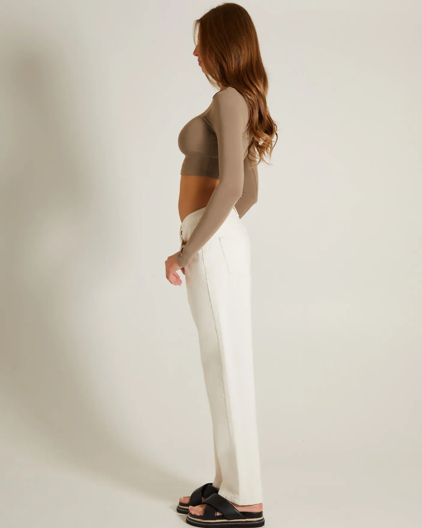 Long Sleeve Crop Top