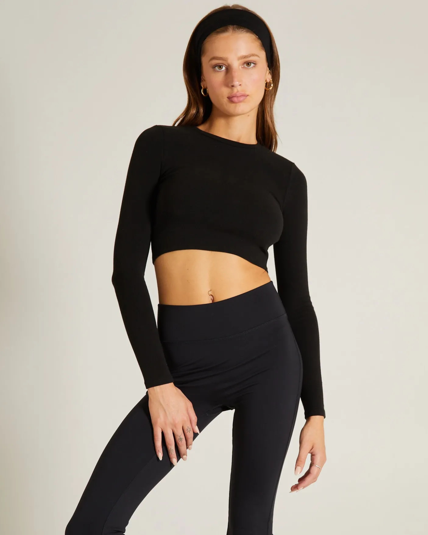 Long Sleeve Crop Top