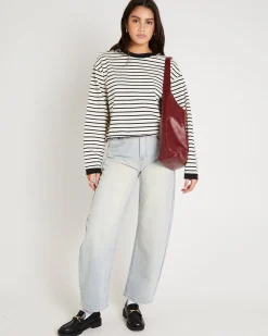 Long Sleeve Stripe Top