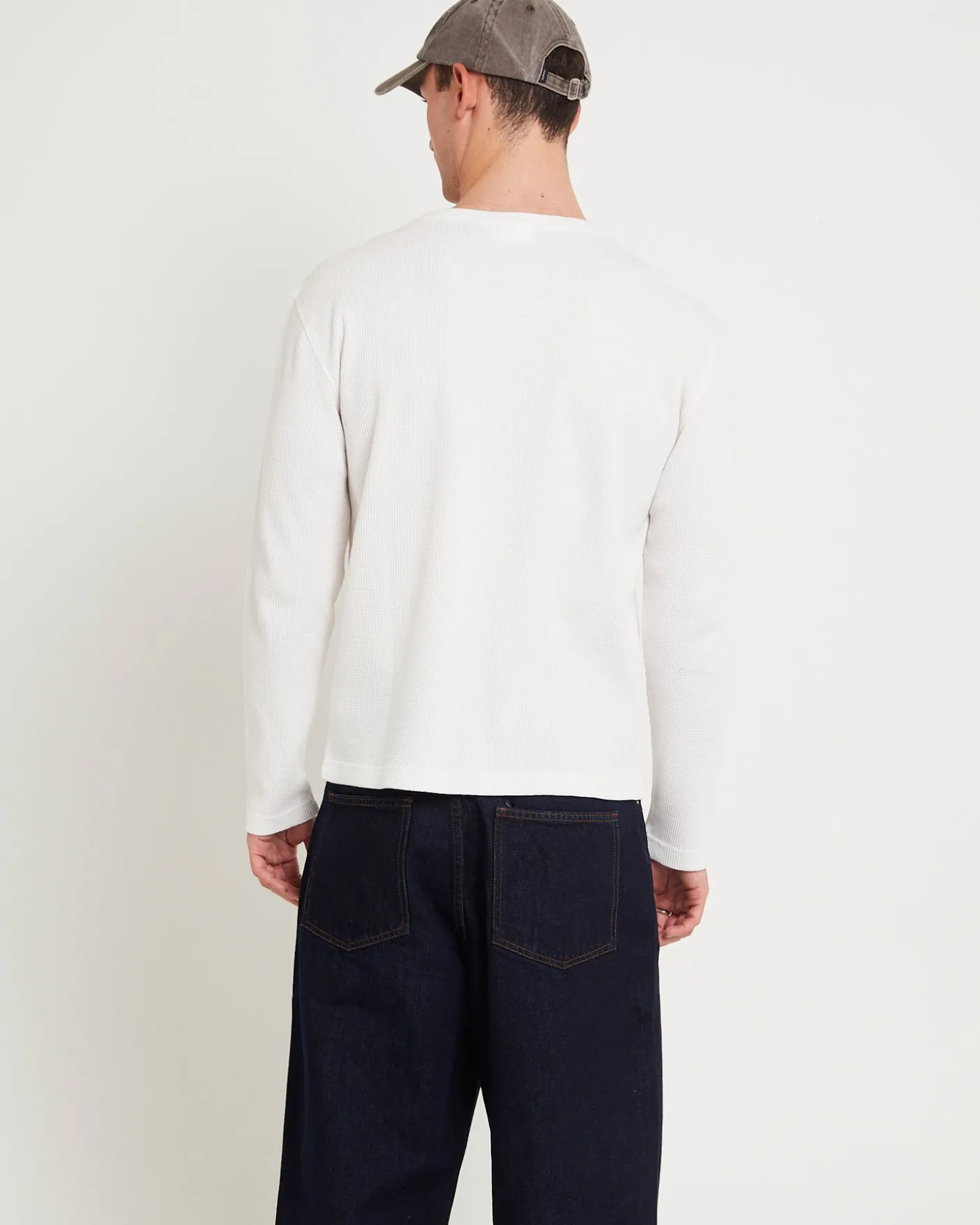 Long Sleeve Waffle Shirt