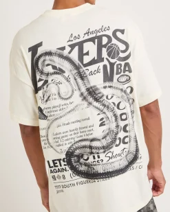 Los Angeles Lakers Radiograph Gold Rings T-Shirt