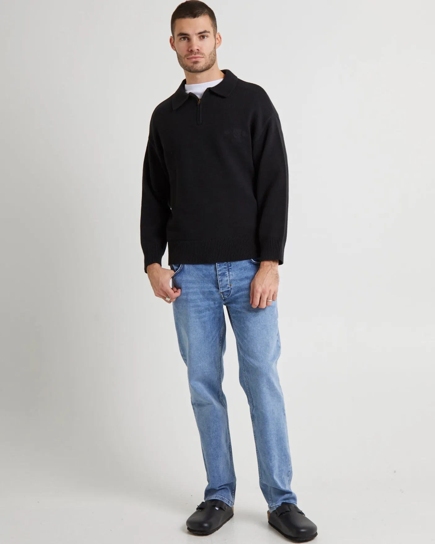 Lou Straight Denim Jeans Valentine