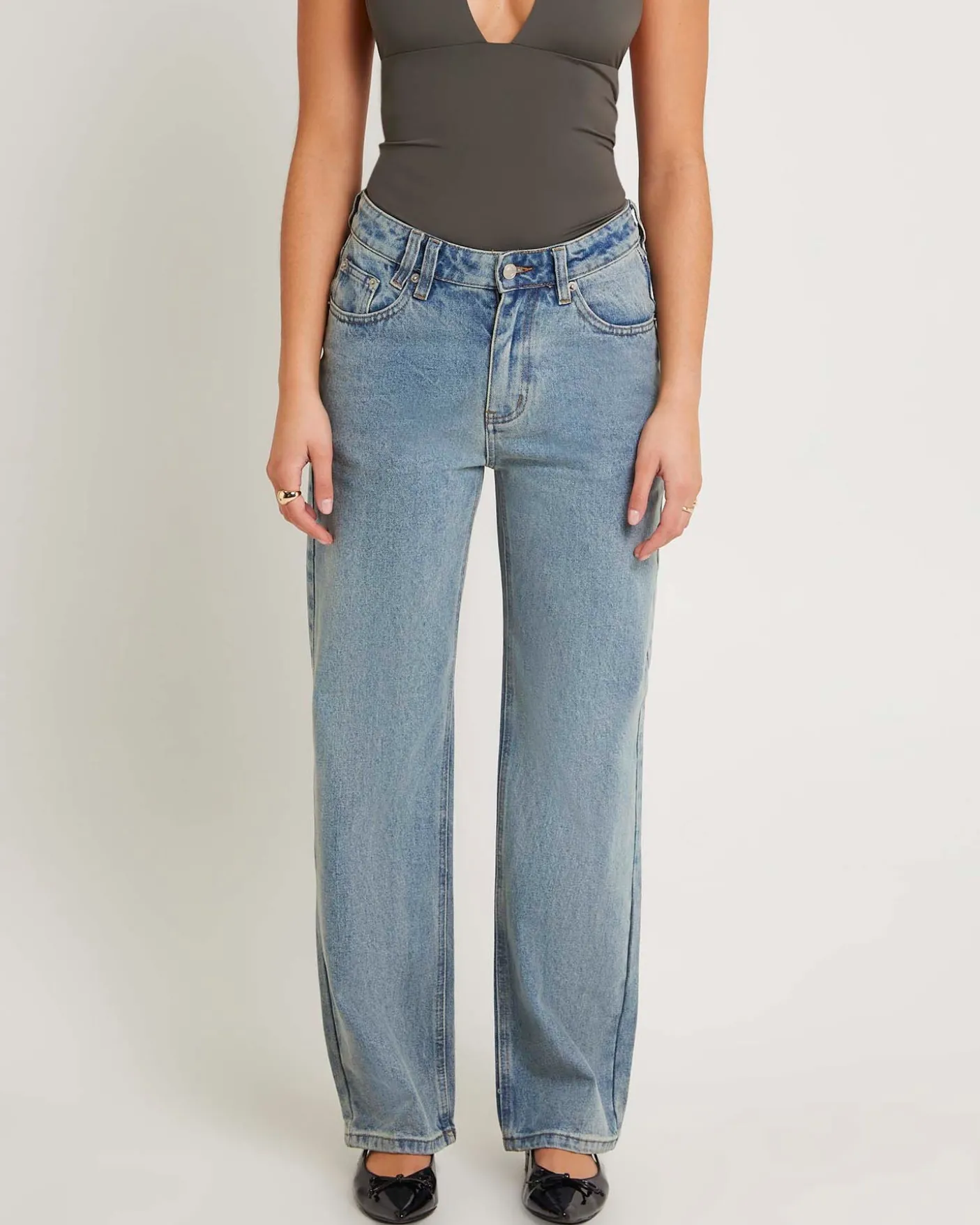 Low Bobby Baggy Dad Denim Jeans