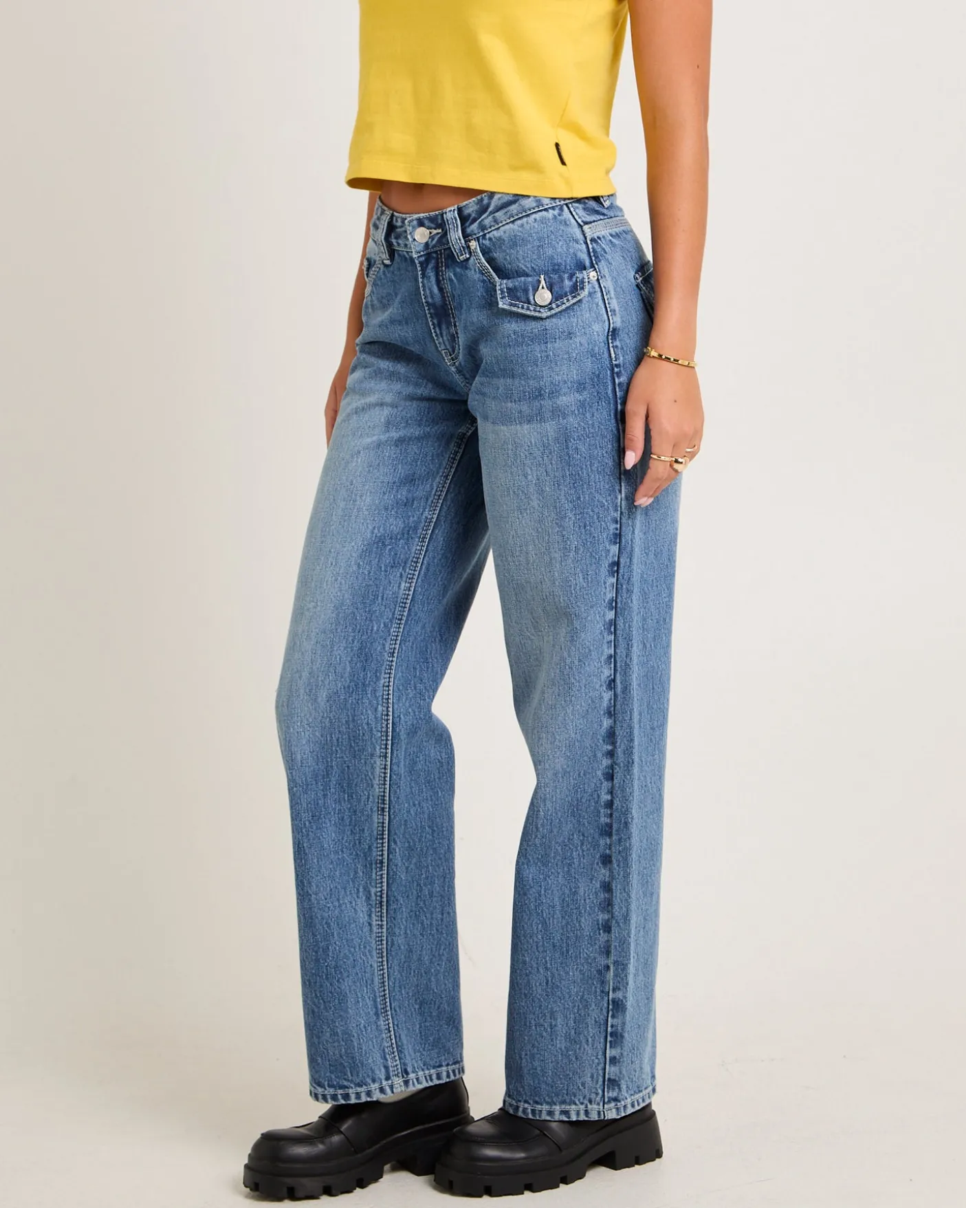 Low Rise Bobby Y2K Denim Jeans