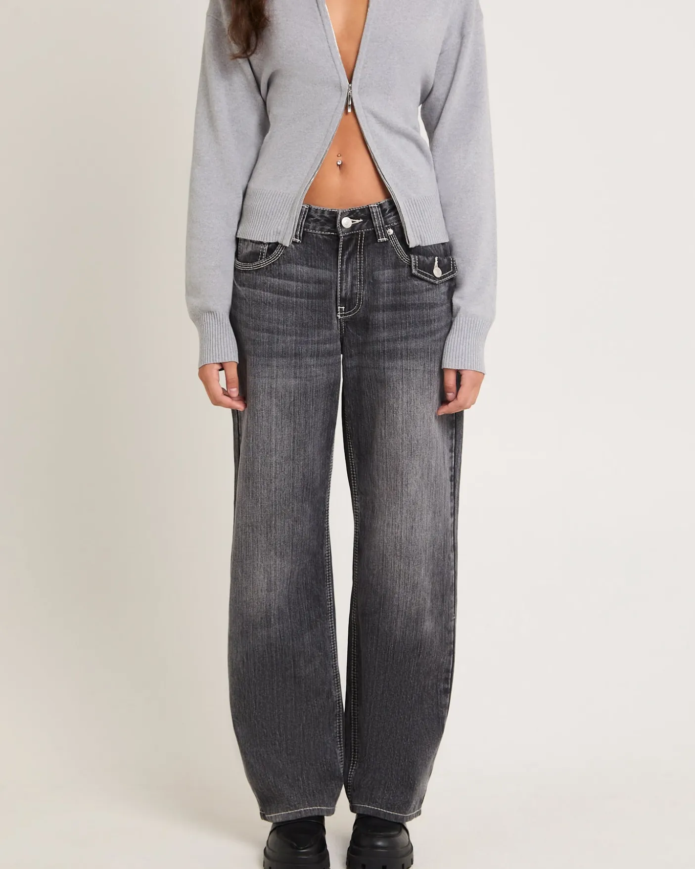 Low Rise Bobby Y2K Denim Jeans