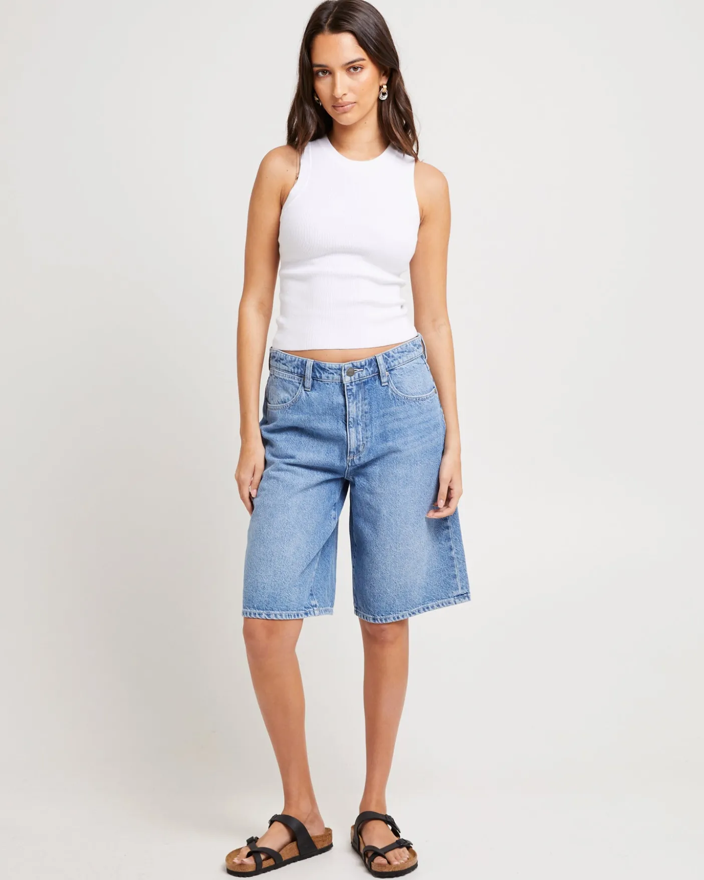 Low Stevie Relaxed Denim Jorts