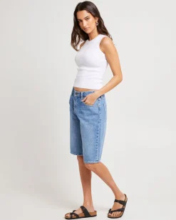 Low Stevie Relaxed Denim Jorts