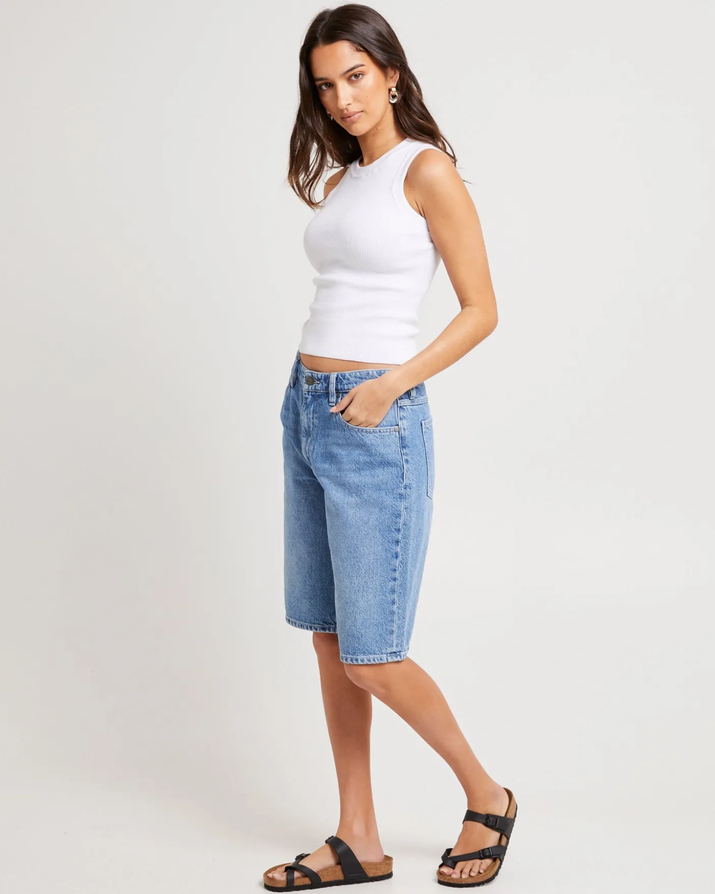 Low Stevie Relaxed Denim Jorts