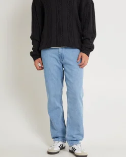 L-Three Straight Denim Jeans