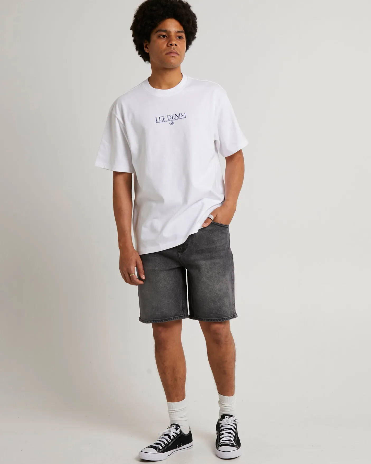 L-Two Slim Denim Shorts