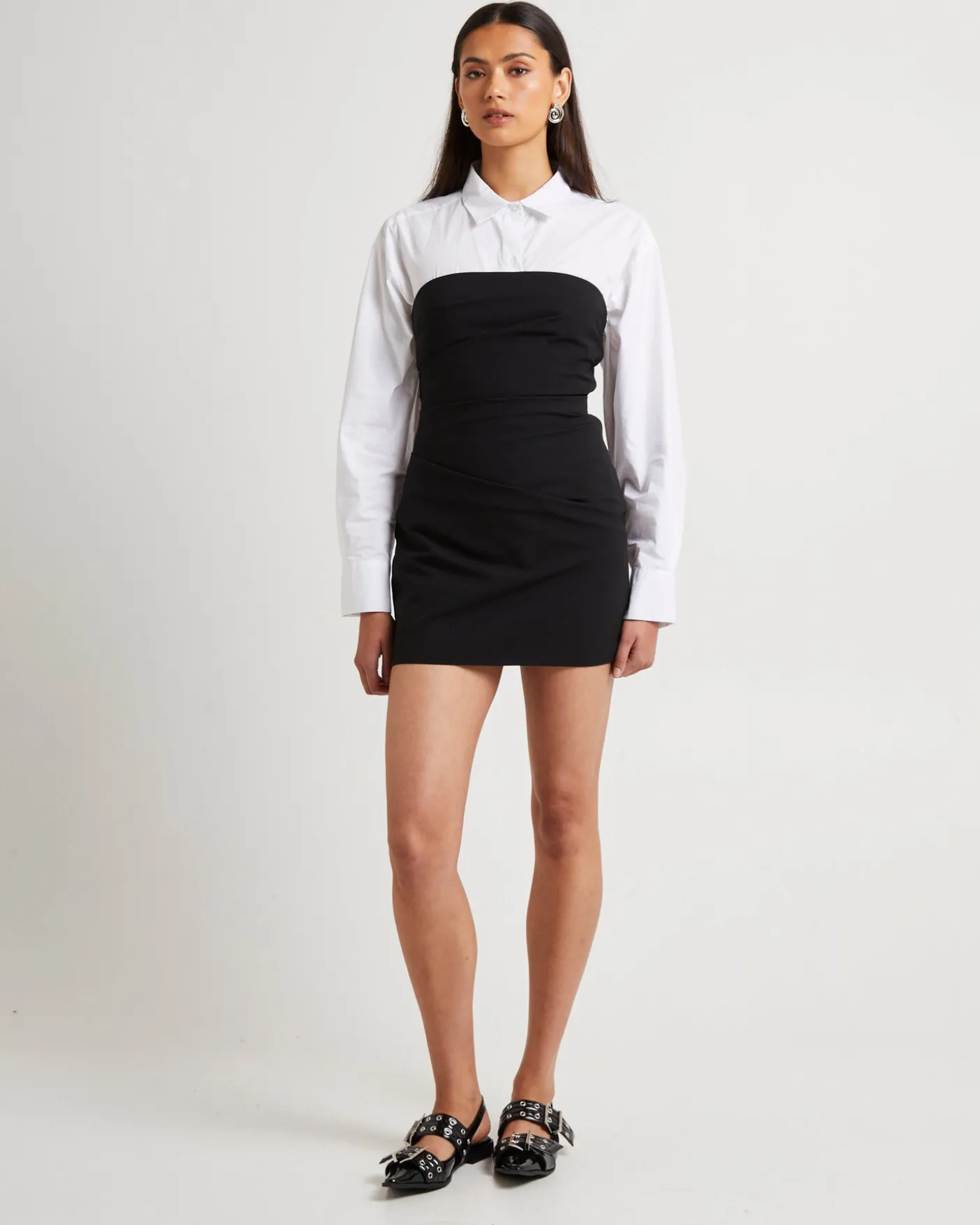 Luna Strapless Corset Dress
