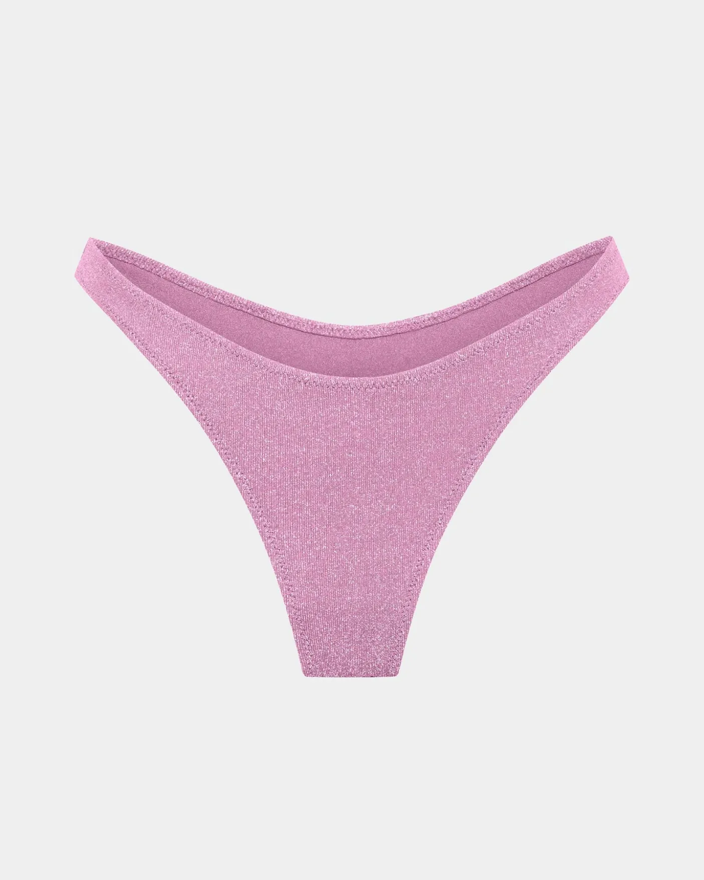 Lurex Cheeky Bikini Bottom