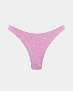 Lurex Cheeky Bikini Bottom
