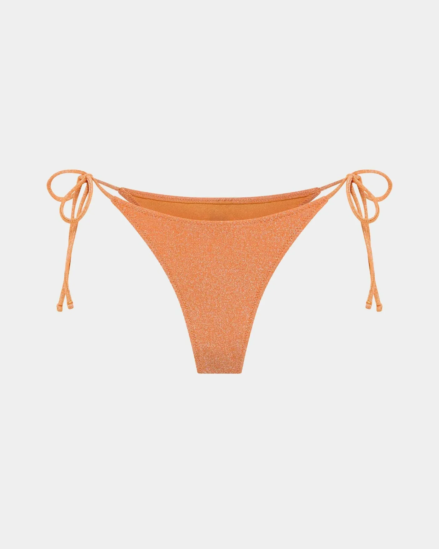 Lurex Tie Side Bikini Bottom
