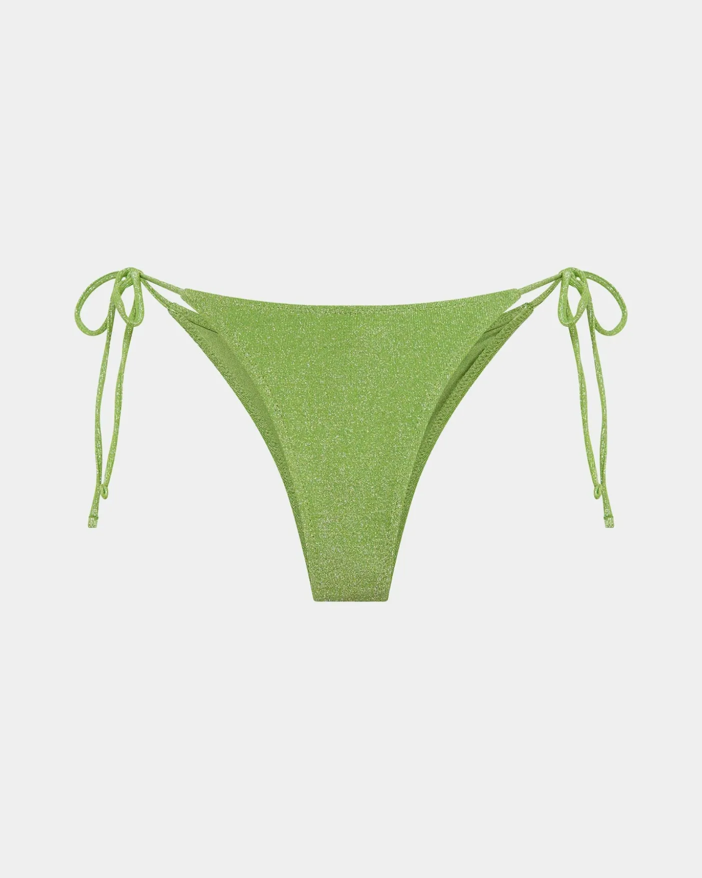 Lurex Tie Side Bikini Bottom