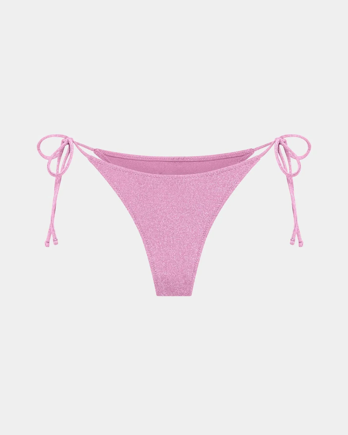 Lurex Tie Side Bikini Bottom