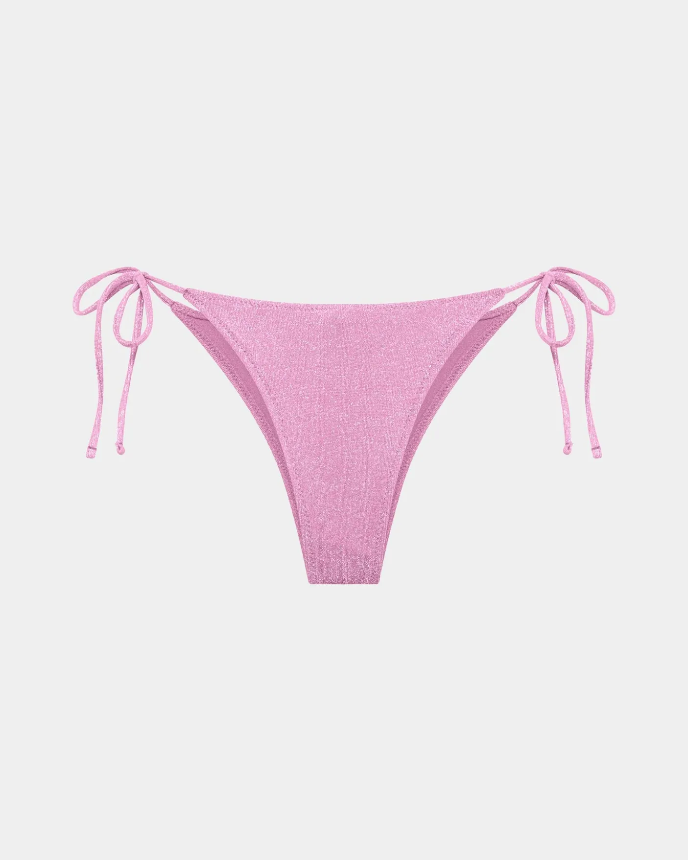 Lurex Tie Side Bikini Bottom