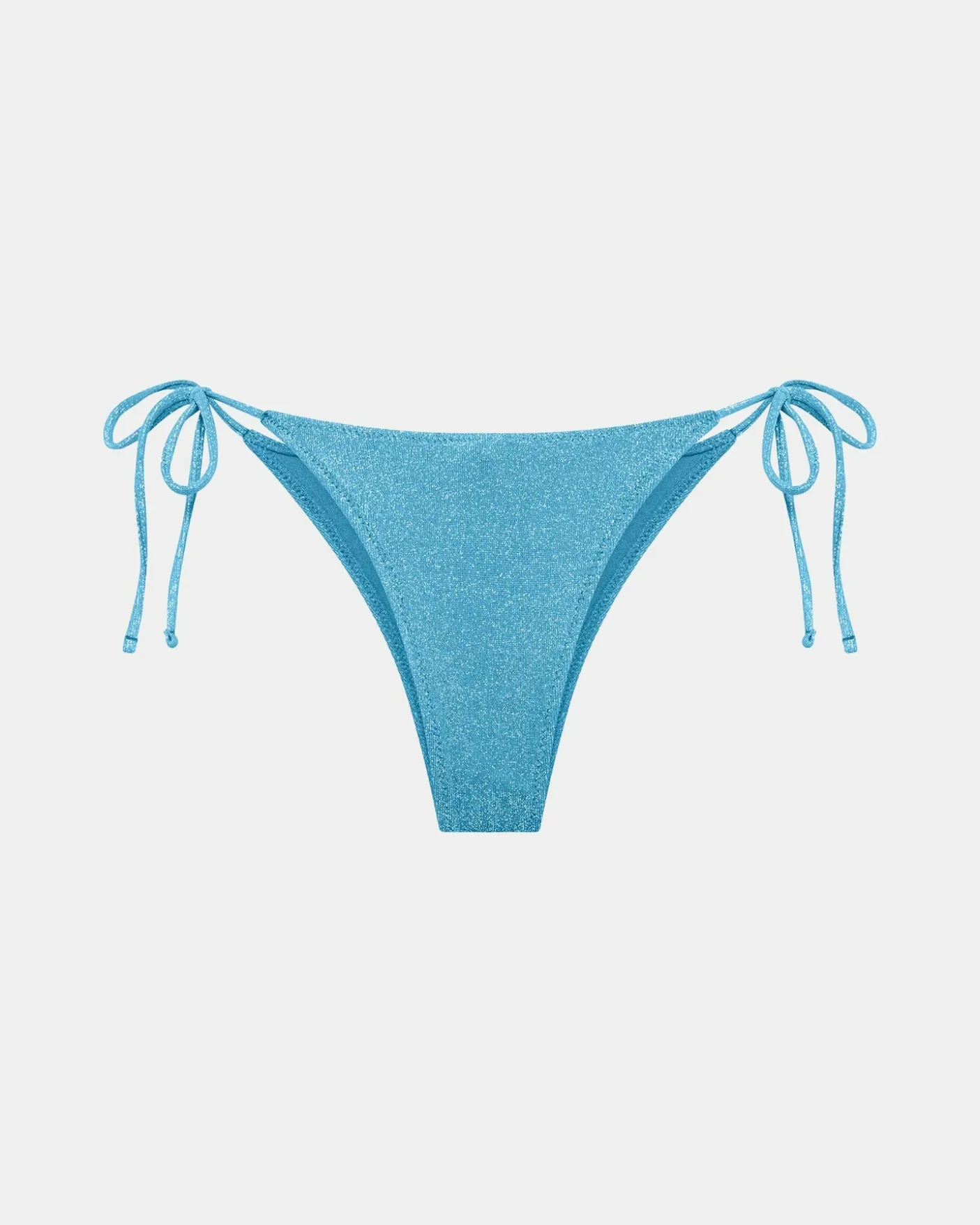 Lurex Tie Side Bikini Bottom
