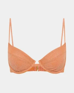 Lurex Underwire Bikini Top