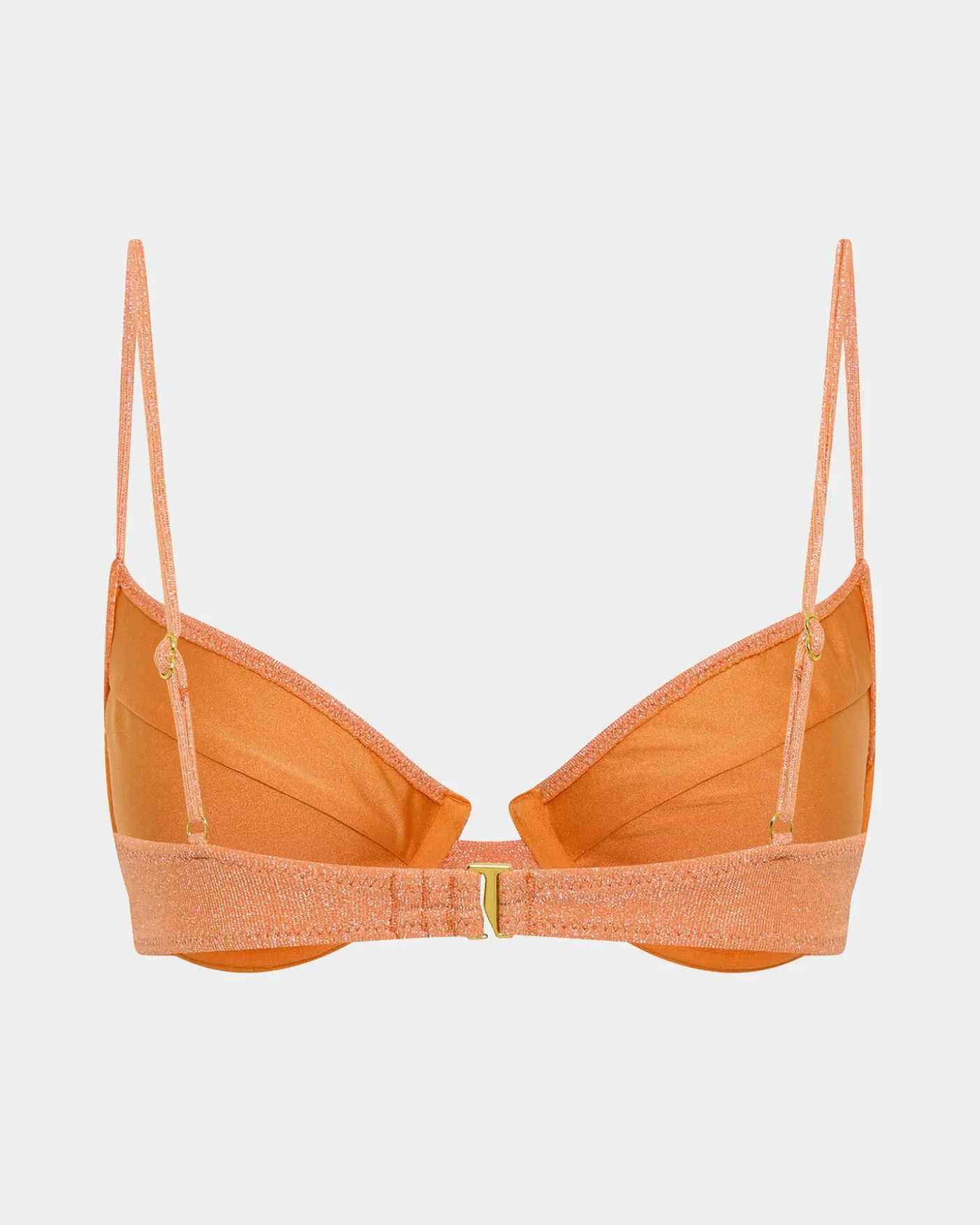 Lurex Underwire Bikini Top