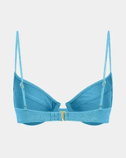 Lurex Underwire Bikini Top
