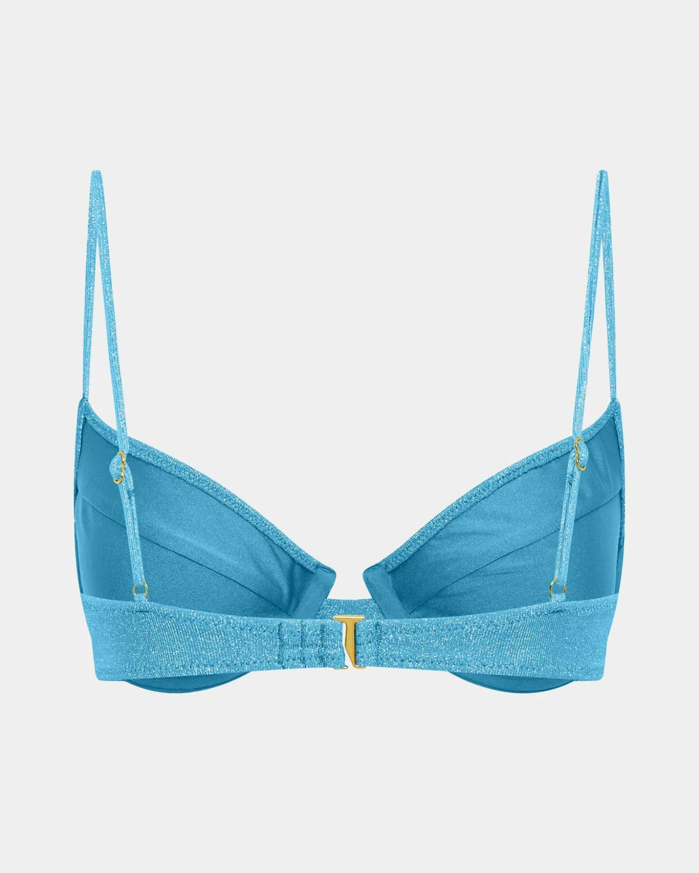 Lurex Underwire Bikini Top