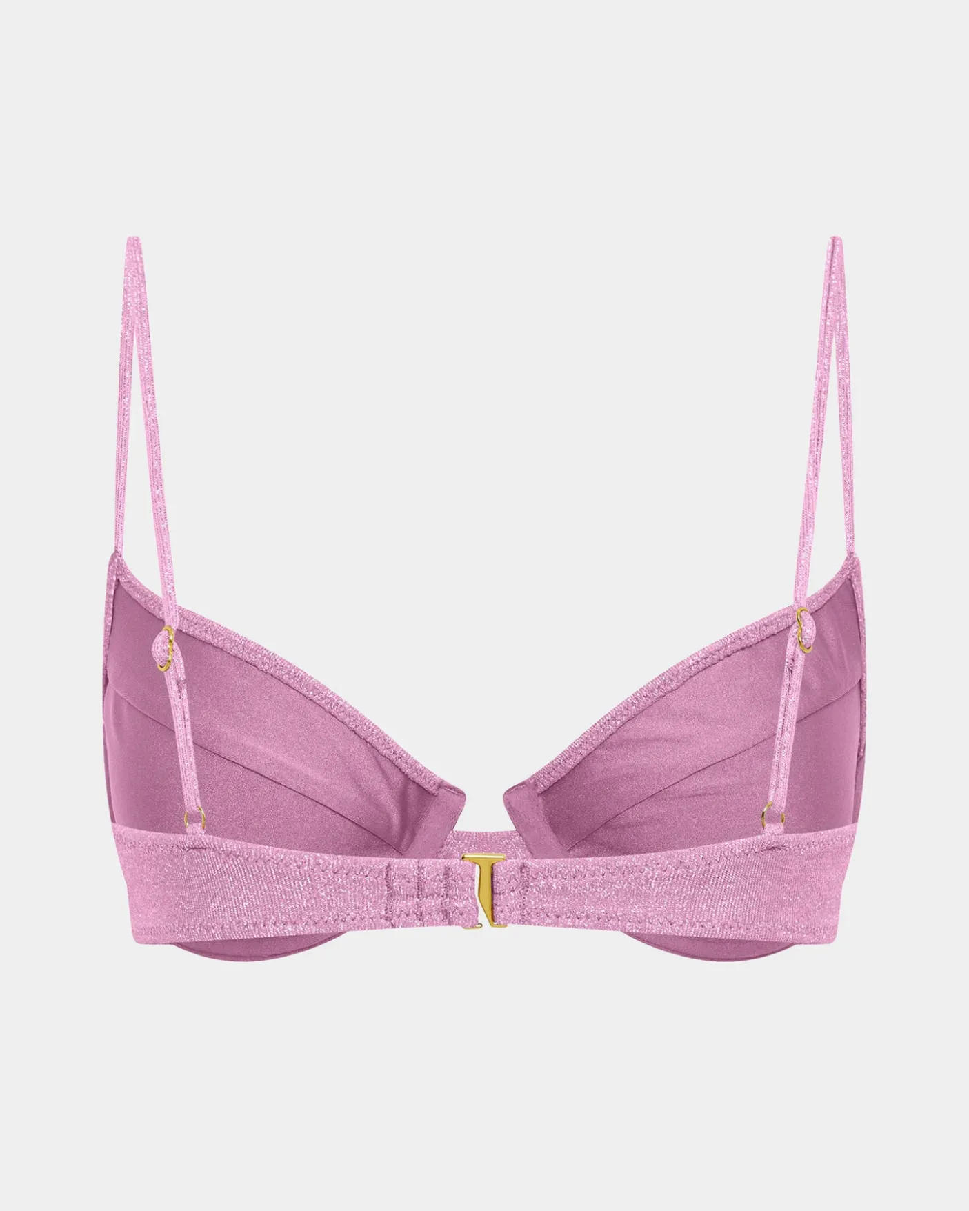Lurex Underwire Bikini Top