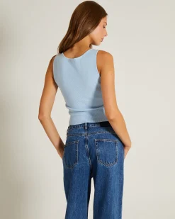 Luxe Knit Slim Fit Tank Top