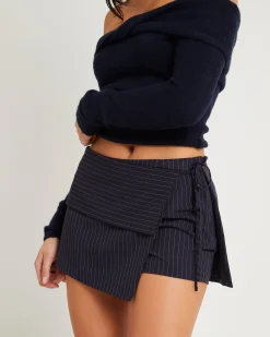 Maeve Tailored Wrap Skorts