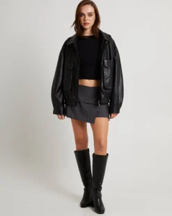 Maeve Tailored Wrap Skort