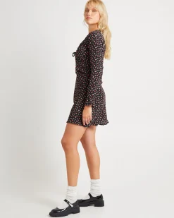 Maggie Top Alpine Floral