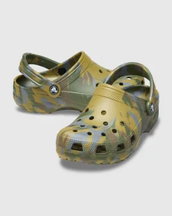 Marbled Classic Clogs
