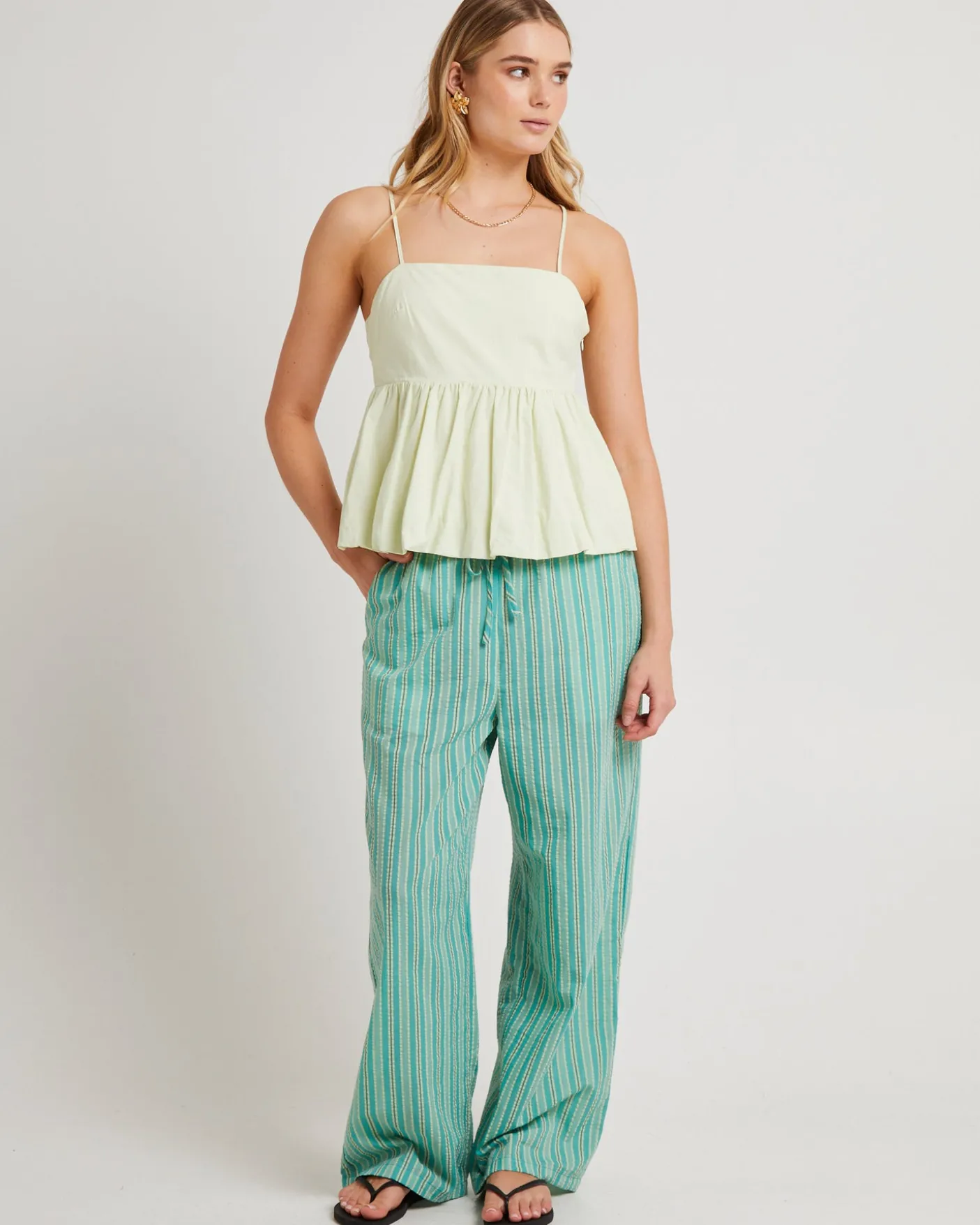 Marina Bubble Hem Top