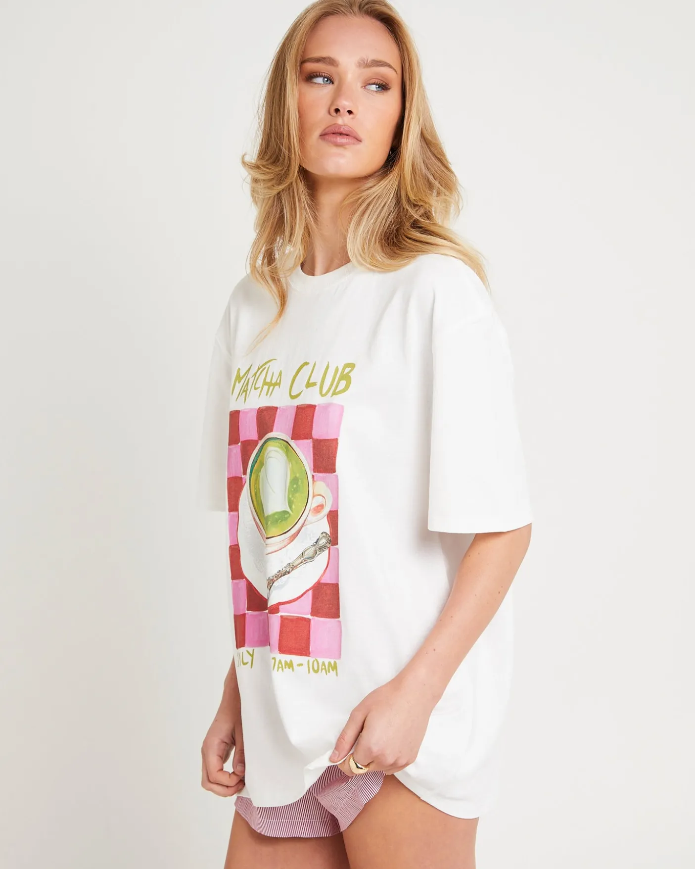 Matcha Club Boyfriend T-Shirt