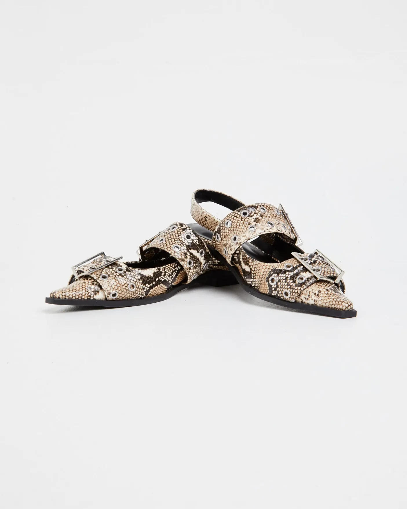 Matilda Sandals Snake Skin
