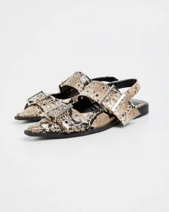 Matilda Sandals Snake Skin